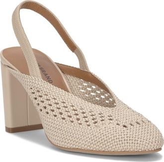 Lucky Brand Melony Slingback Pump in Natural Mk Knit at Nordstrom Rack, Size 9.5