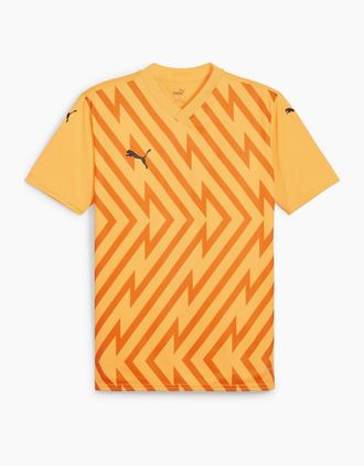 Puma Mens Mens Teamglory Jersey T-Shirt - Sun Stream Blk - Size: 46