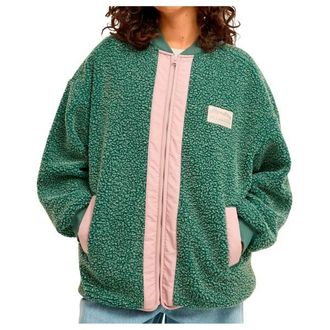 Billabong College Picture Fleecejacke f&uuml;r Damen | gr&uuml;n
