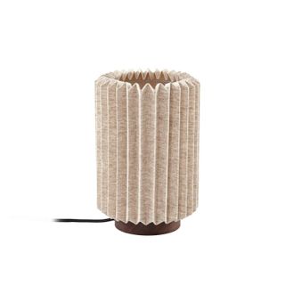 Lindby Lindby L&aacute;mpara De Mesa maveo En Gris Textura, Tela, Tejido, Seda
