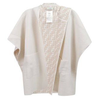 Fendi Capa reversible con motivo FF - Jackets - Mujer - Beige - M