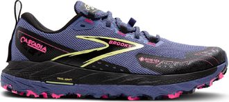Brooks Womens Cascadia 18 GTX Trail-Running Shoes Blue 7.5