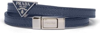 Prada Saffiano Leather Bracelet
