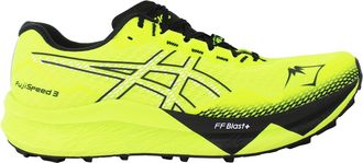 Asics Asics Fujispeed 3 Mens Yellow Running Shoes - Size UK 10.5