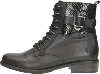 Remonte Veterschoenen Hoog - Dames - Veterlaarzen - Zwart - 37 EU - Schoenen