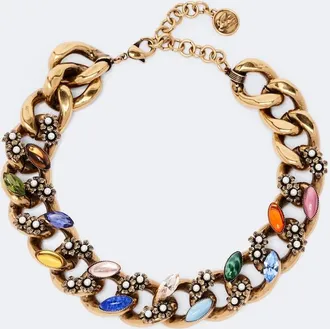 Etro Collana con cristalli