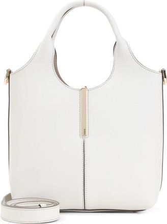 Tod's White Leather Mini Tote