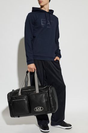 Emporio Armani Hoodie, Mens, Navy Blue