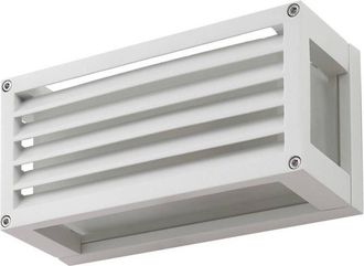 Lucande Lucande - L&aacute;mpara De Pared Exterior aurelien En Blanco Aluminio