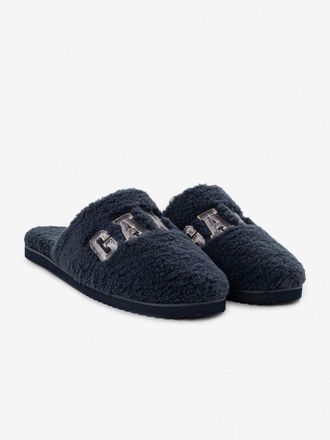 GANT Miltoon 25699358 Slippers Mens Blue Comfort Slip On Cozy Mule JOBB1487