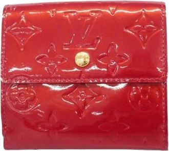 Louis Vuitton Pre-owned Wallets, female, Red, Size: ONE SIZE Pre-owned Vintage Fabric Wallet