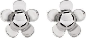 Marc Jacobs Silver Flower Stud Earrings