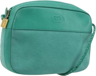 Gucci Pre-owned Cross Body Bags, female, Green, Size: ONE SIZE Pre-owned Vintage Shoulder Bag