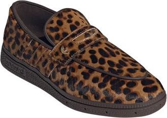 adidas Handball Spezial Loafer in Leopard Black at Nordstrom, Size 9.5
