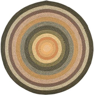 Safavieh Alfombra pelo de polipropileno contempor&aacute;neo multicolor 183 x 183 cm