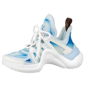 Louis Vuitton (WMNS) LOUIS VUITTON LV Archlight Sneakers White Blue 1A9RV9