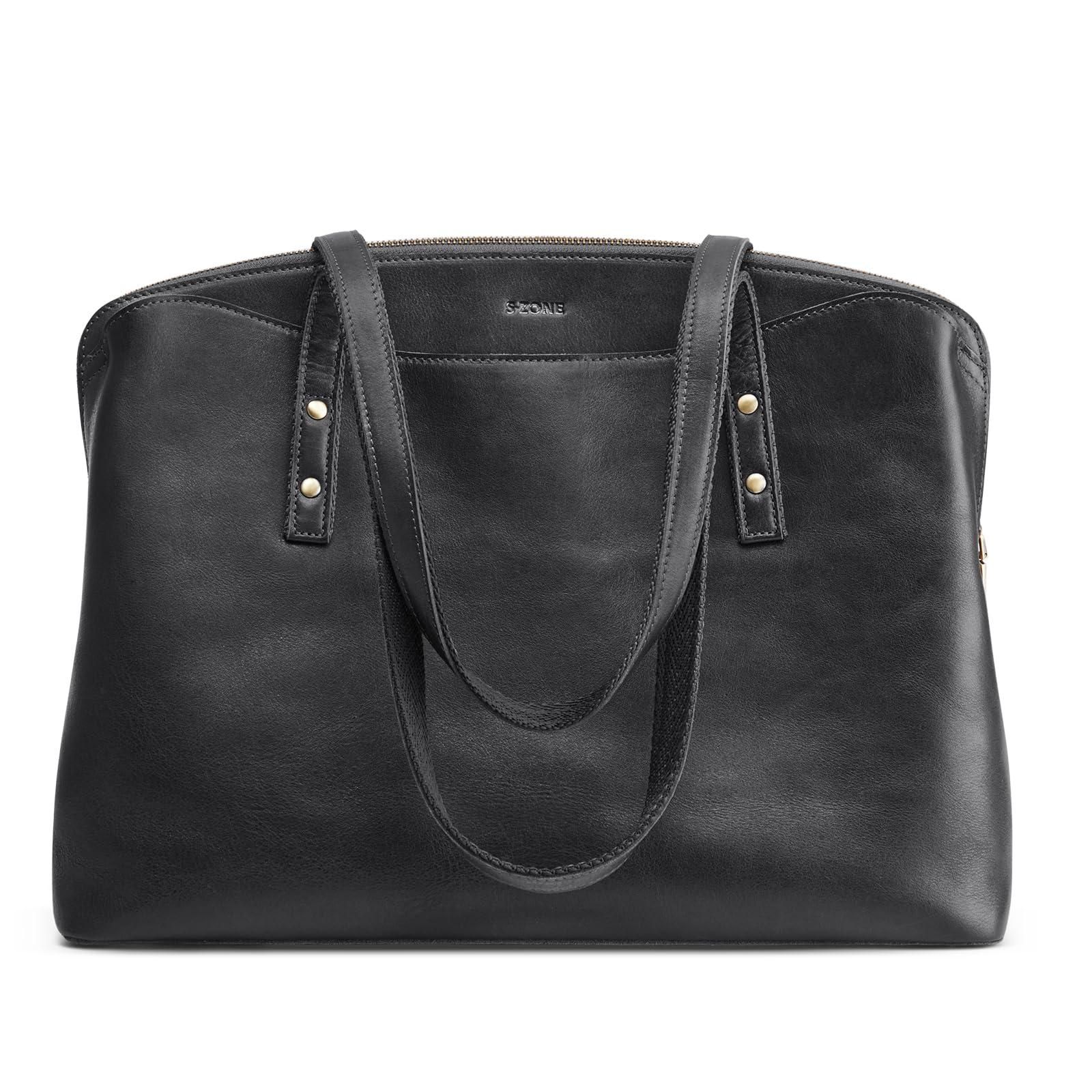 S-Zone Damen Echtes Leder Brust Umhängetasche RFID-Blockierung