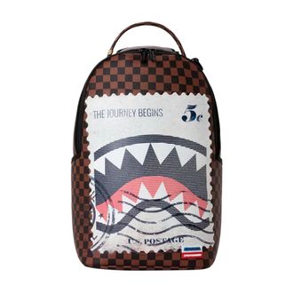 Sprayground Mochila Usps Shark Stamp - Bags - unisex - Marr&oacute;n - ONE SIZE