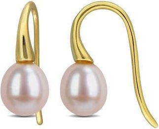 Delmar Cultured Freshwater Pearl Drop Earrings in Pink at Nordstrom Rack