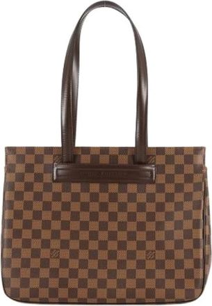 Louis Vuitton Pre-owned Tote Bags, female, Brown, Size: ONE SIZE Pre-owned Vintage Canvas Tote Bag