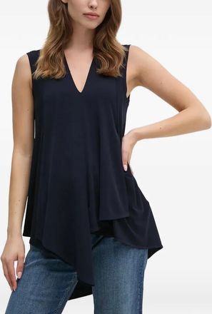 Joseph Ribkoff Top con scollo a V - Blu