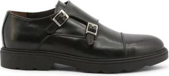 Duca di Morrone Leren Oxfords en Derbies - Heren - Platte Schoenen - Zwart - 42 EU - Leer - Schoenen