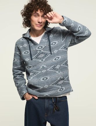 Lucky Brand Mens Woven Jacquard Baja