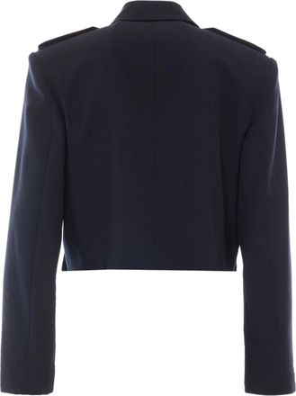 Pinko Womens Blazer Manna Dark Navy Outer: Polyester Jacket
