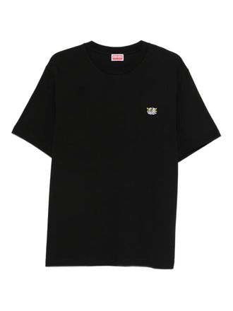Kenzo T-shirt met geborduurde patch - Zwart