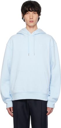 Jacquemus フーディー JACQUEMUS Logo-Embroidered Cotton-Jersey Zip-Up Hoodie for