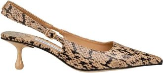 Jimmy Choo London D&eacute;collet&eacute; Amel 50 - - Shoes - Donna - Marrone - 39 EU