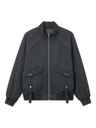 Musium Div. pocket zip-up jacket - Grey