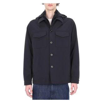 Moorer Maffei Jas - Heren - Zomerjassen - Blauw - XL - Jassen