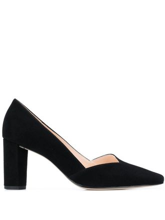 H&ouml;gl Pumps met uitgesneden detail - Zwart