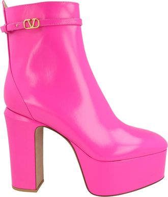 Valentino Tan-Go Platform Leather Boots