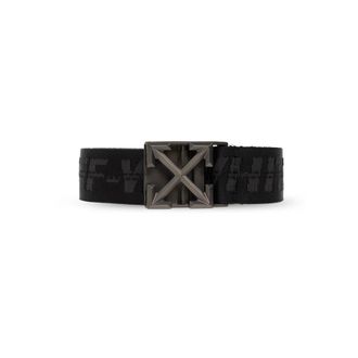Off-white Cintura con Logo - - Accessories - Uomo - Nero - ONE SIZE