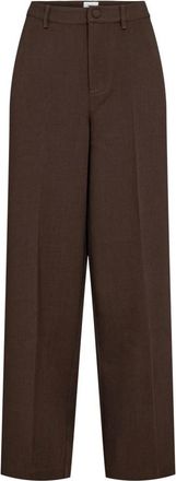 N&uuml;mph Pantaloni larghi - - Trousers - Donna - Marrone - S
