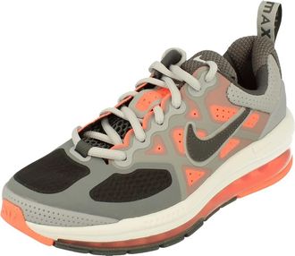 Nike Nike Mens Air Max Running Shoes, Grey, Grey, Light Smoke, 6 UK