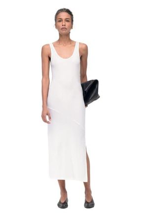 Another Tomorrow TANK DRESS in White at Nordstrom, Size X-Small It