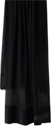 Moschino Sjaal - unisex - Sjaals - Zwart - ONE Size - Accessoires