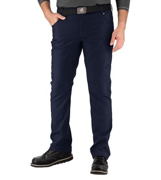 Legendary Whitetails Mens Stretch Woven Canvas Straight Leg Pant Casual, Sky Captain, 34W x 30L