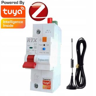 OEM Fusible Ajustable 2-63a Zigbee Tuya Medici&oacute;n De Energ&iacute;a