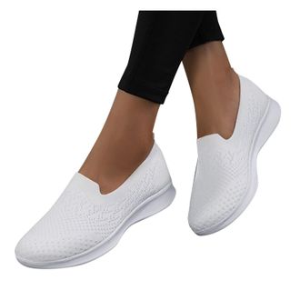 Generic Flat Shoes for Women Slip on Loafers Lightweight Trainers Breathable Leisure Shoes Sports Trainers Sports Shoes Balerina Shoes Gymnastics Shoes Low To