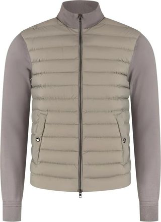 Herno Cardigan con zip - Grigio