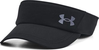 Under Armour Womens Iso-chill Launch Run Visor, (001) Black / Black / Reflective, One Size