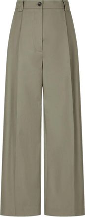 STUDIO TOMBOY Pantaloni con piega - Verde