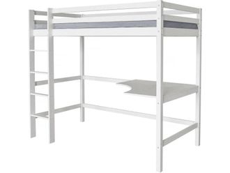 Habitat & Jardin Camas litera blanco 198 x 101 x 172 cm