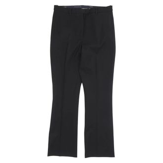 Max Mara Wide Trousers, female, Black, Size: XS Cropped Trousers