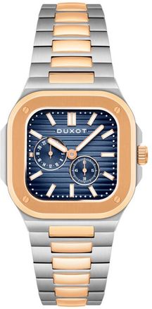 Duxot Quadrata Automatic Blue Dial Mens Watch DX-2084-88