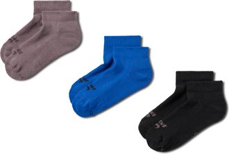 Nike Womens SKIMS Dri-FIT Ankle Socks (3 Pairs) in Multicolor | IQ8107-911